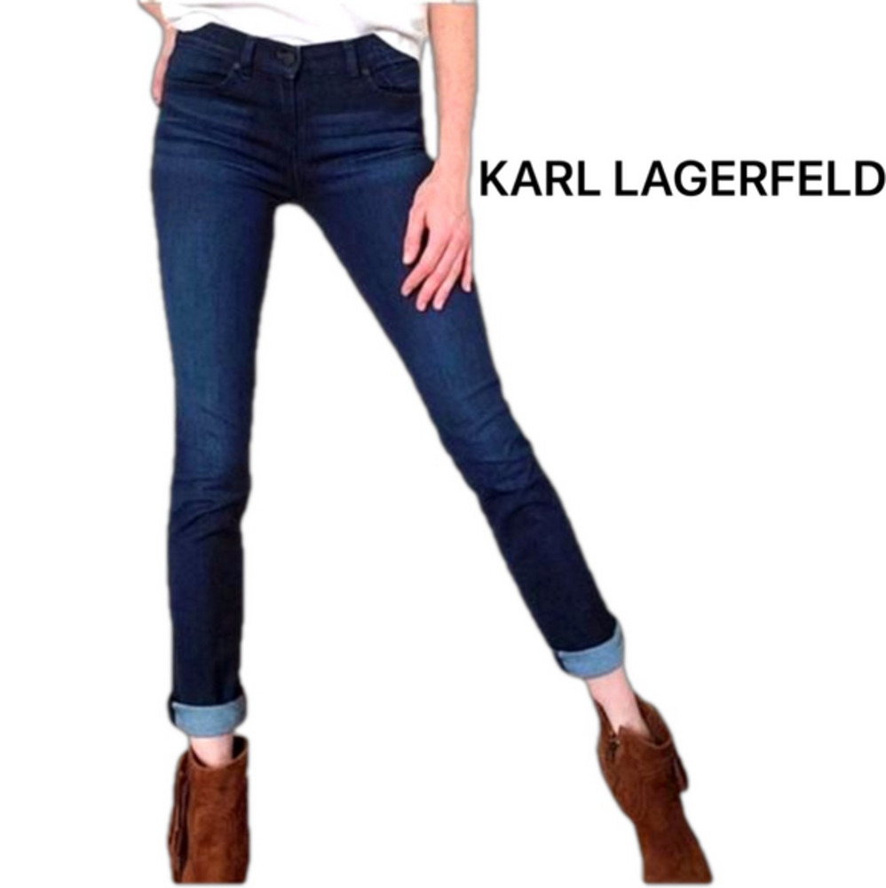 Karl Lagerfeld Women Low Rise Jeans Size 10